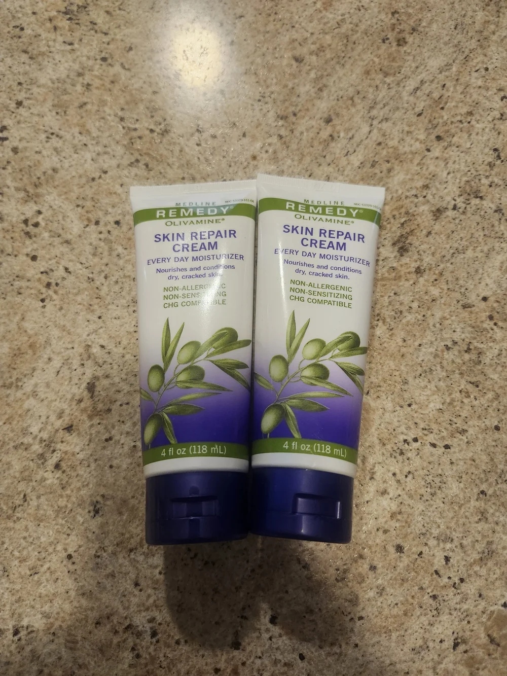 Remedy Skin Repair Cream Everyday Moisturizer – Purple & Green. Lot Of 2